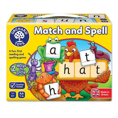 Match and Spell Educational game | Orchard toys | Lucas loves cars