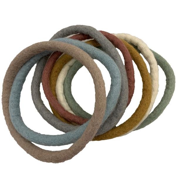 Papoose Earth Felt Rings | Papoose