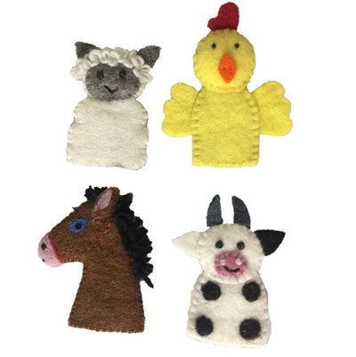 Papoose Finger Puppets Farm animals | Papoose