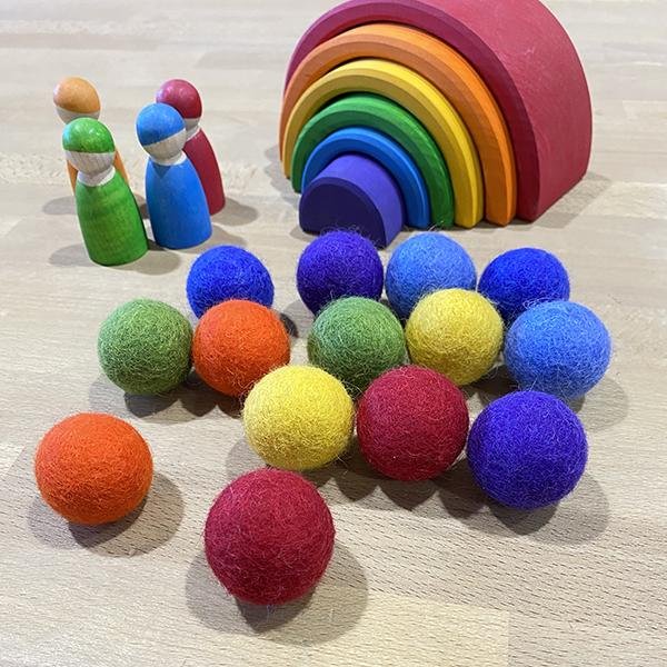 Rainbow balls | Papoose