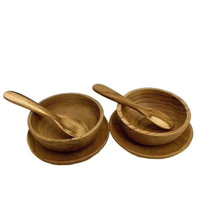 Papoose Wooden baby bowls set | Papoose