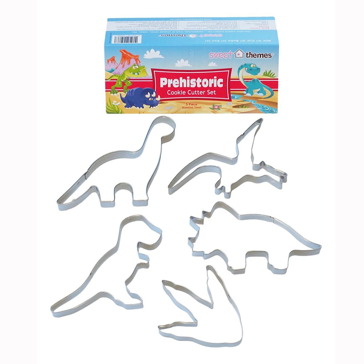 Prehistoric biscuit cutters | Sweet Themes