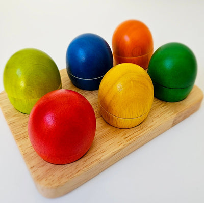 Hollow Eggs Rainbow | QToys