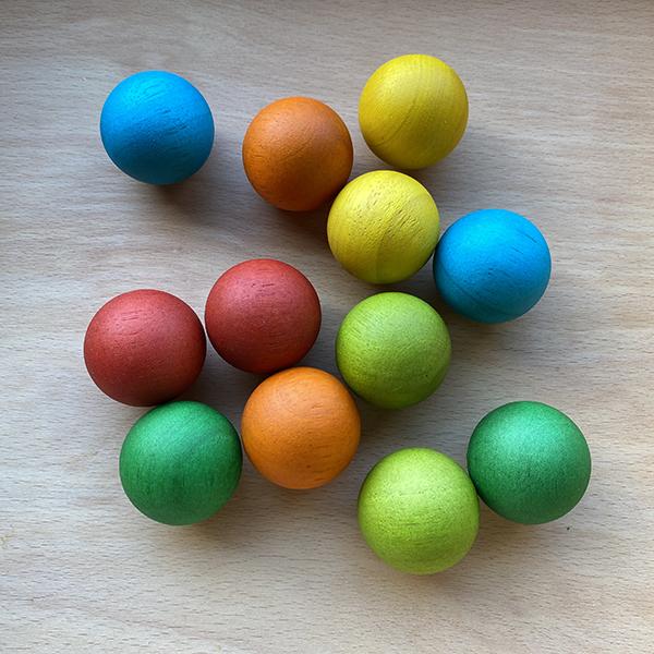 Qtoys Rainbow balls large | QToys