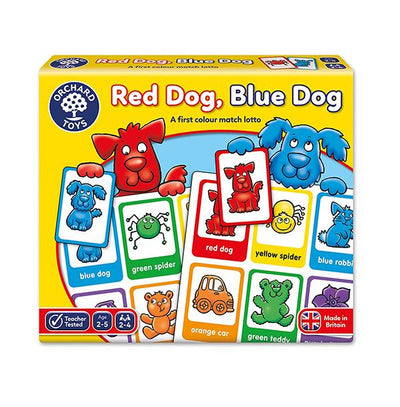 Red dog Blue dog | colour lotto game  | Games for 3 year olds  | Lucas loves cars