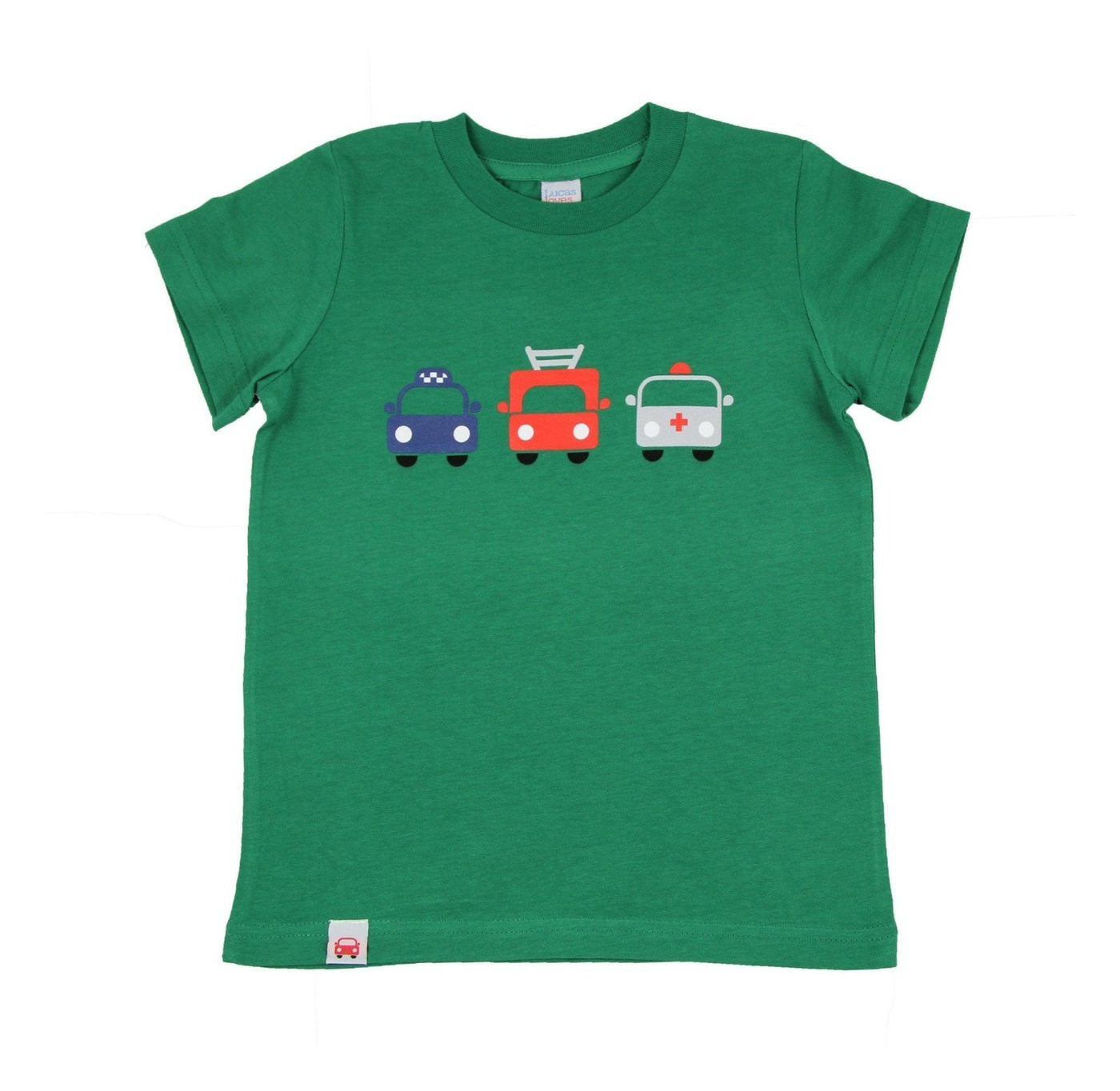 T-shirt. Rescue team | Lucas Loves Cars