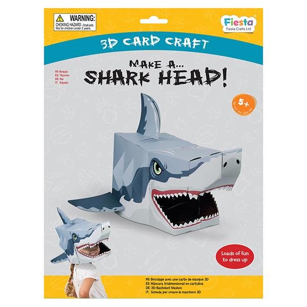 Fiesta Crafts 3D Mask Shark | Fiesta Crafts