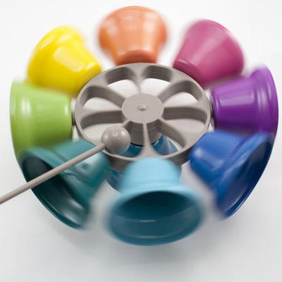 Rainbow spinning bells | Music toys | Lucas loves cars
