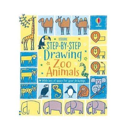 Step by Step Drawing Zoo animals | Books
