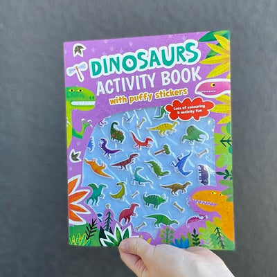 Puffy Stickers Activity Dinosaurs | Books