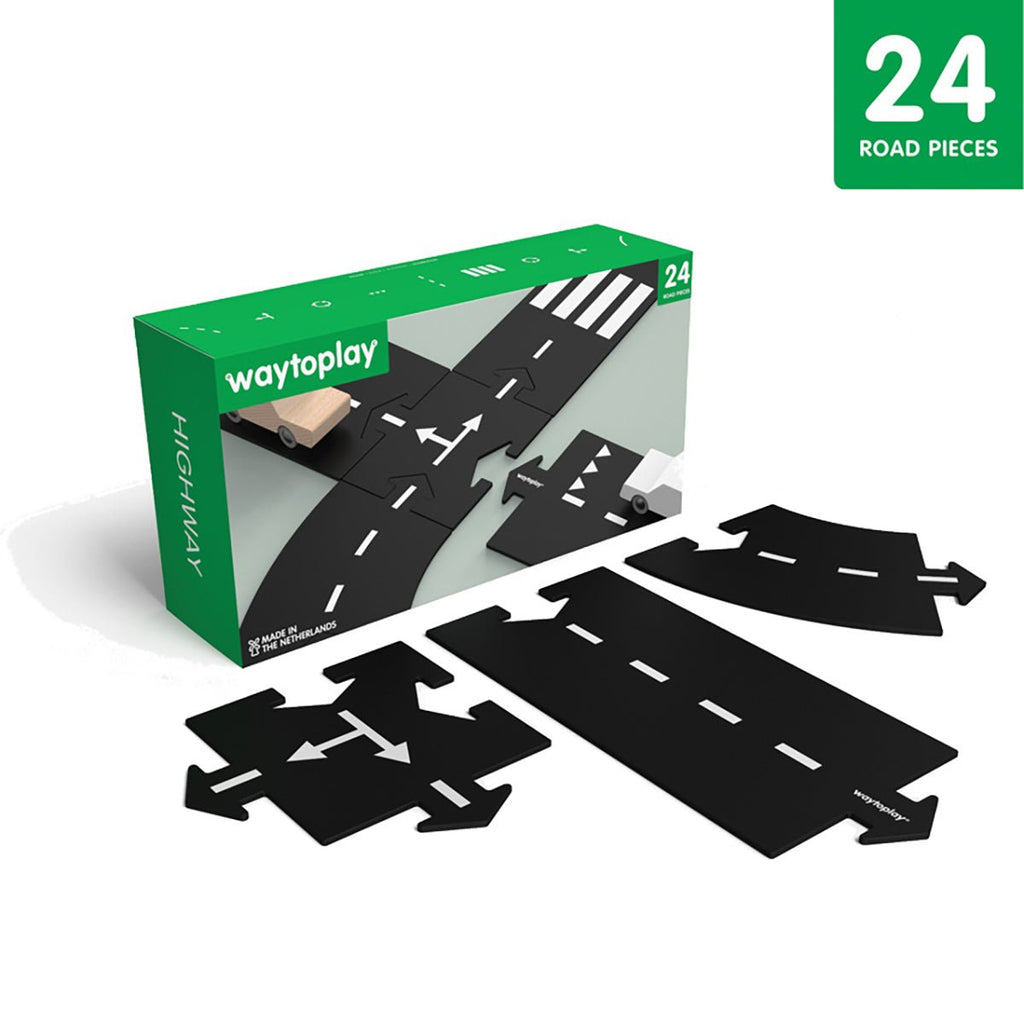 way to play flexible roads | waytoplay 24 piece Highway – Lucas