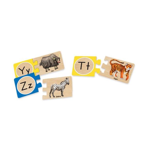 Alphabet wooden puzzles | Melissa and Doug