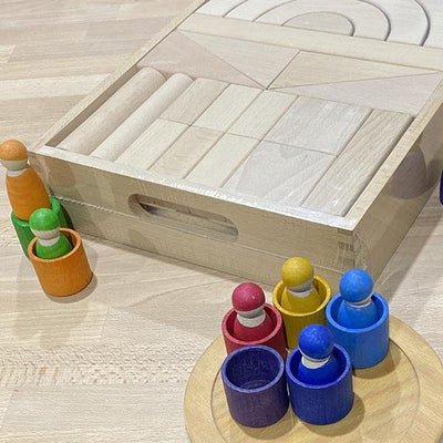 Natural Blocks in a tray | Viga Toys