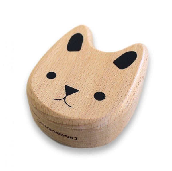 Wooden Bunny Rattle | Discoveroo