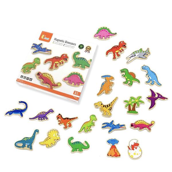 Wooden Magnets Dinosaurs