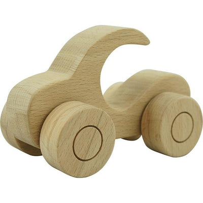 Wooden Car with Handle | Freckled frog